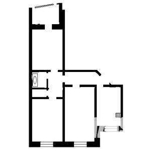 3-к квартира, вторичка, 71м2, 4/9 этаж