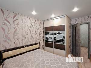 2-к квартира, вторичка, 53м2, 1/5 этаж