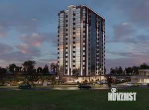 2-к квартира, строящийся дом, 51м2, 3/15 этаж