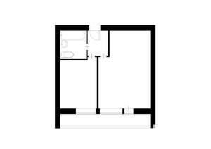 1-к квартира, вторичка, 35м2, 3/16 этаж