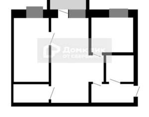 2-к квартира, вторичка, 43м2, 3/5 этаж