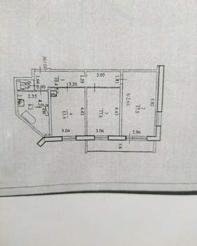 2-к квартира, вторичка, 64м2, 11/14 этаж