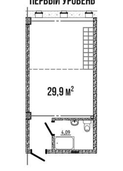1-к квартира, вторичка, 48м2, 5/5 этаж