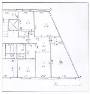 4-к квартира, вторичка, 80м2, 3/9 этаж