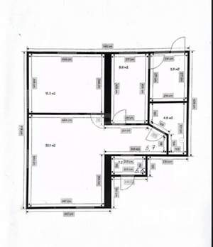 3-к квартира, вторичка, 267м2, 1/3 этаж