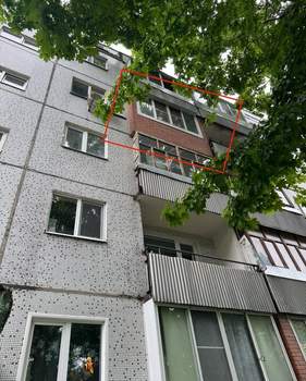 2-к квартира, вторичка, 49м2, 4/5 этаж