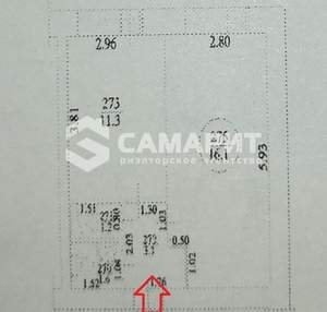 1-к квартира, вторичка, 33м2, 8/9 этаж