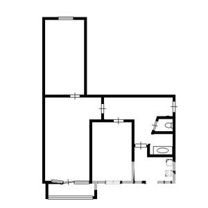 3-к квартира, вторичка, 63м2, 2/5 этаж