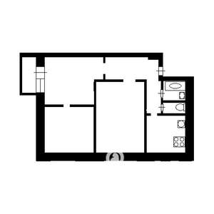 3-к квартира, вторичка, 51м2, 6/10 этаж