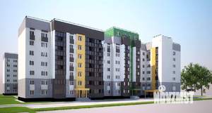 3-к квартира, строящийся дом, 83м2, 1/7 этаж