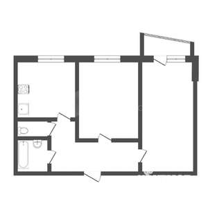 2-к квартира, вторичка, 51м2, 8/10 этаж