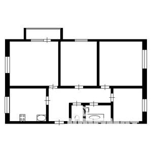 4-к квартира, вторичка, 69м2, 2/5 этаж
