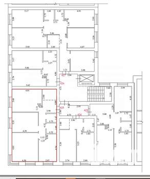 3-к квартира, сданный дом, 86м2, 9/10 этаж
