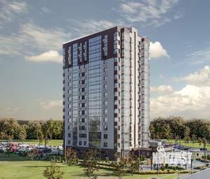 2-к квартира, строящийся дом, 44м2, 3/15 этаж