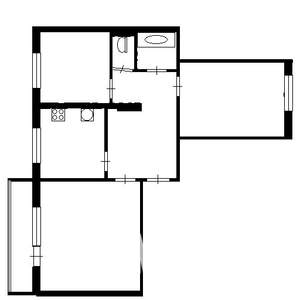 3-к квартира, вторичка, 63м2, 9/9 этаж