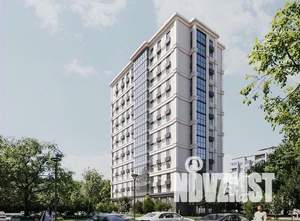 1-к квартира, строящийся дом, 43м2, 1/9 этаж