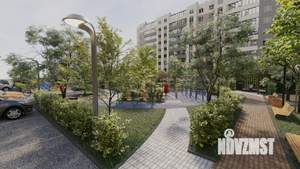 1-к квартира, строящийся дом, 44м2, 1/9 этаж