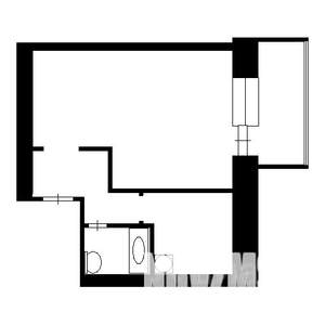 1-к квартира, вторичка, 32м2, 2/10 этаж