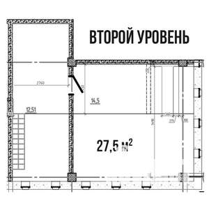 2-к квартира, вторичка, 83м2, 4/5 этаж