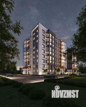 2-к квартира, строящийся дом, 58м2, 1/9 этаж