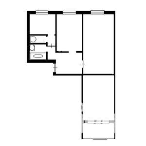 3-к квартира, вторичка, 61м2, 5/9 этаж