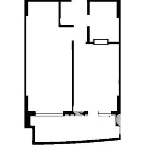 1-к квартира, вторичка, 44м2, 9/17 этаж