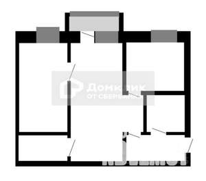 2-к квартира, вторичка, 43м2, 3/5 этаж