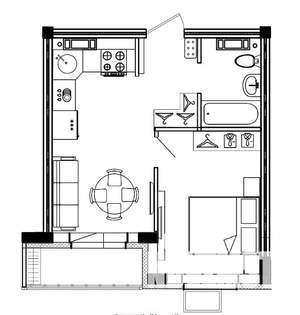 1-к квартира, вторичка, 32м2, 2/15 этаж