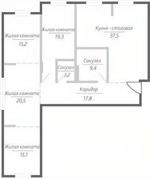 Фото квартиры на продажу (1)