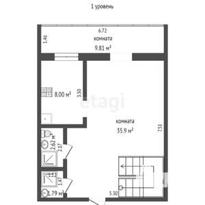 4-к квартира, вторичка, 148м2, 14/15 этаж