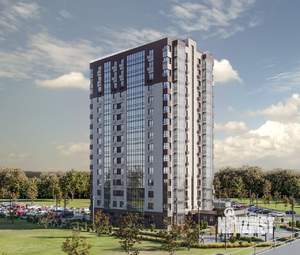 1-к квартира, строящийся дом, 35м2, 13/15 этаж