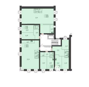 1-к квартира, вторичка, 102м2, 2/11 этаж