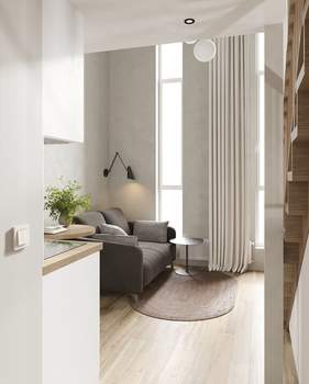 Студия квартира, вторичка, 33м2, 4/5 этаж