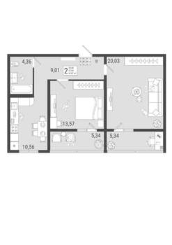 Фото квартиры на продажу (1)