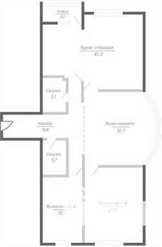 3-к квартира, строящийся дом, 150м2, 8/15 этаж