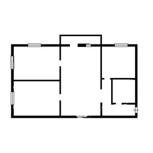 3-к квартира, вторичка, 58м2, 2/5 этаж