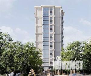 3-к квартира, строящийся дом, 88м2, 1/16 этаж