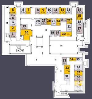 2-к квартира, вторичка, 48м2, 3/8 этаж