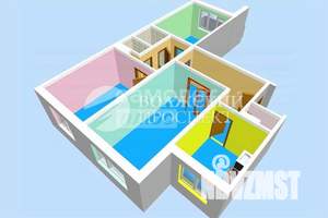 3-к квартира, вторичка, 62м2, 5/9 этаж