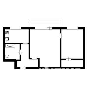 2-к квартира, вторичка, 42м2, 3/5 этаж