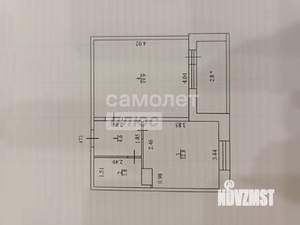 1-к квартира, вторичка, 41м2, 2/16 этаж