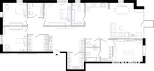 4-к квартира, вторичка, 185м2, 5/9 этаж
