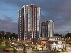 2-к квартира, строящийся дом, 55м2, 2/15 этаж