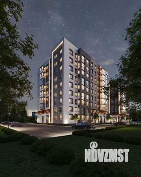 1-к квартира, строящийся дом, 34м2, 5/9 этаж