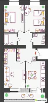 3-к квартира, вторичка, 75м2, 1/11 этаж