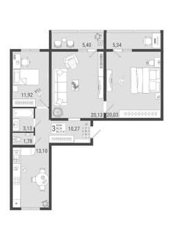 Фото квартиры на продажу (1)