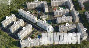 2-к квартира, вторичка, 53м2, 2/10 этаж