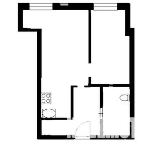 2-к квартира, вторичка, 44м2, 12/16 этаж