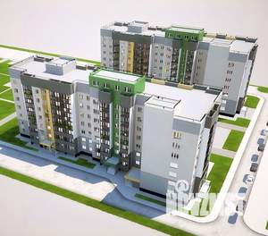 3-к квартира, строящийся дом, 88м2, 2/7 этаж