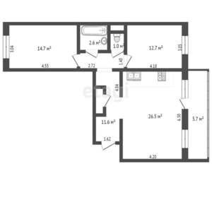 Фото квартиры на продажу (1)